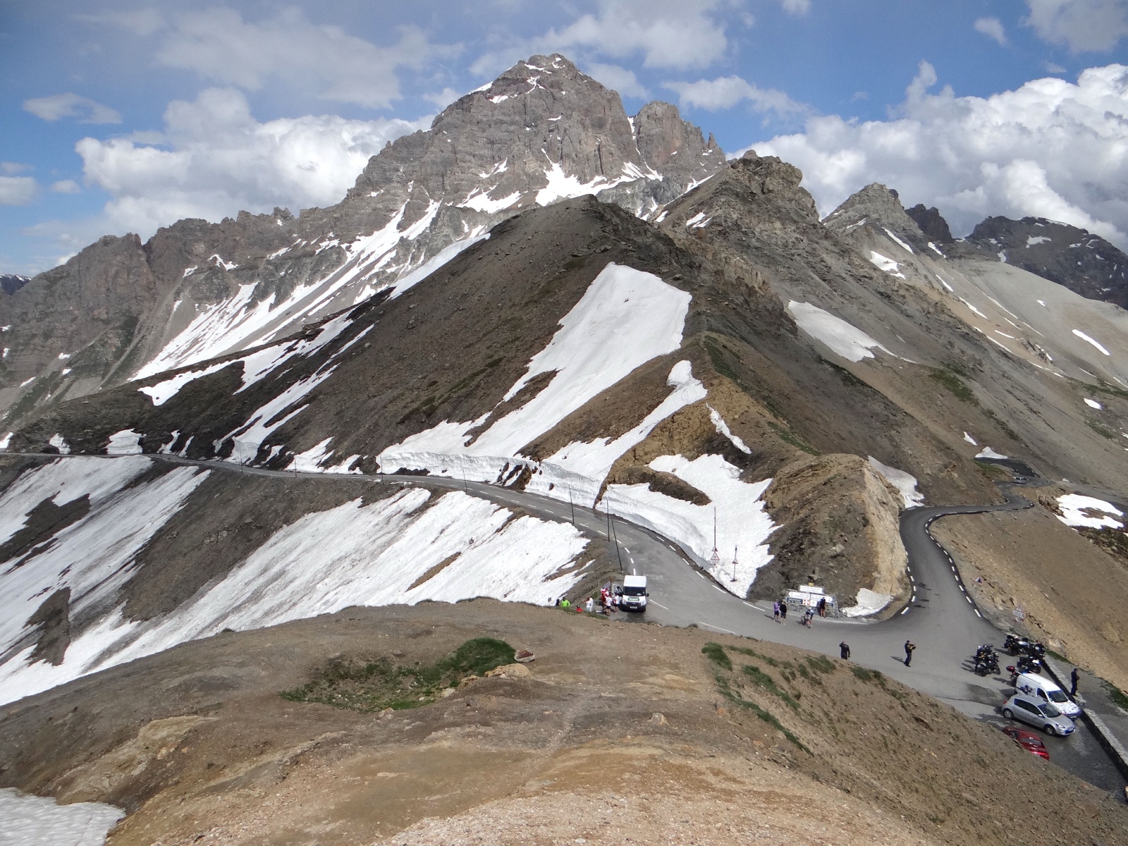 The Galibier massif and the Col du Galibier